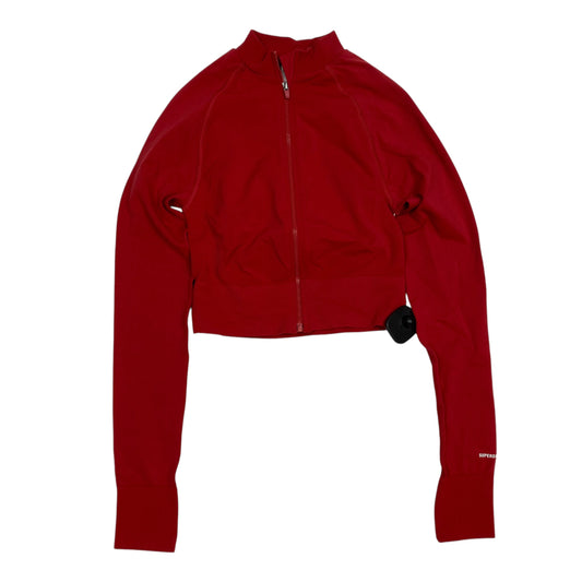 Athletic Jacket By Superdry In Red, Size: Xs