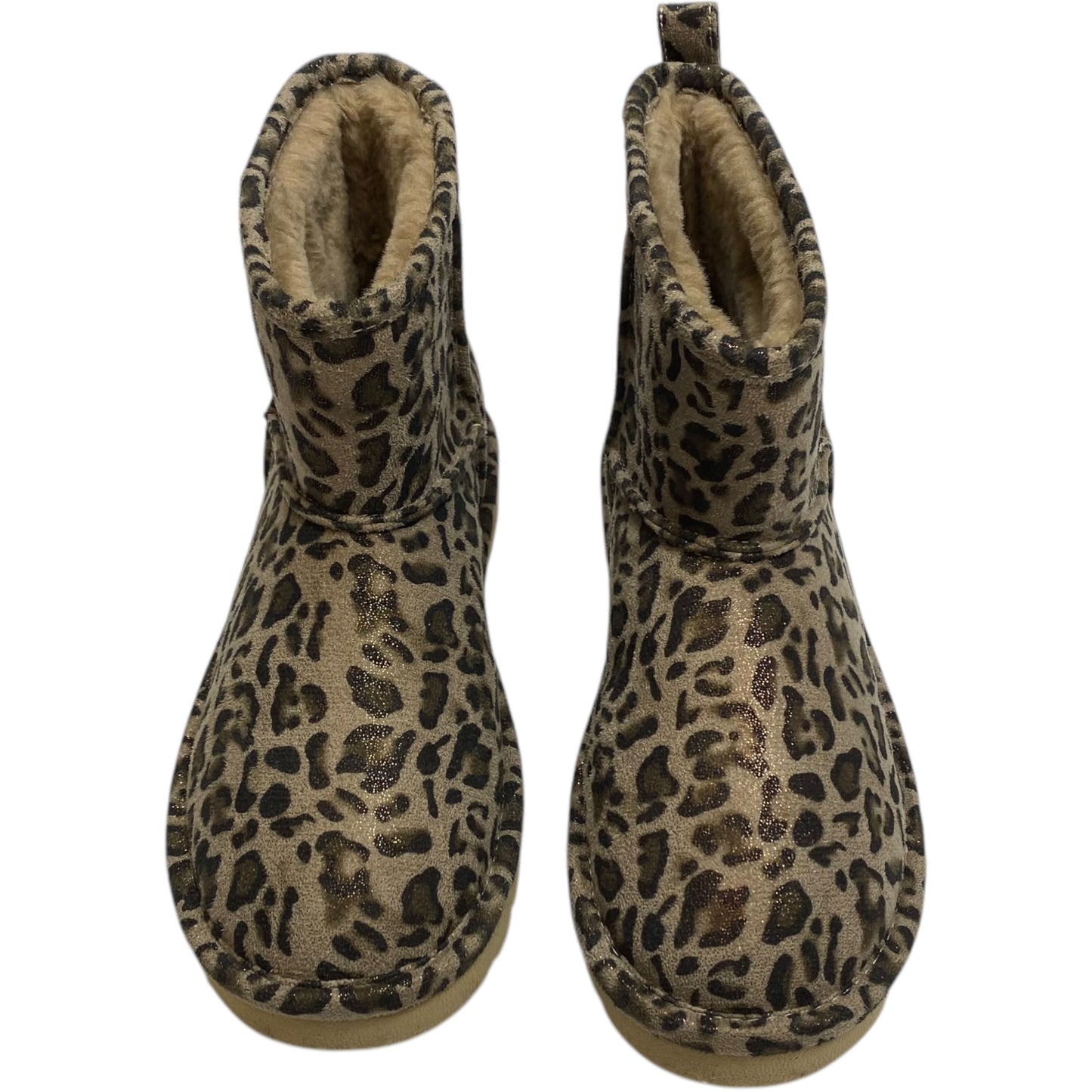 Boots Ankle Flats By Xappeal In Animal Print, Size: 6