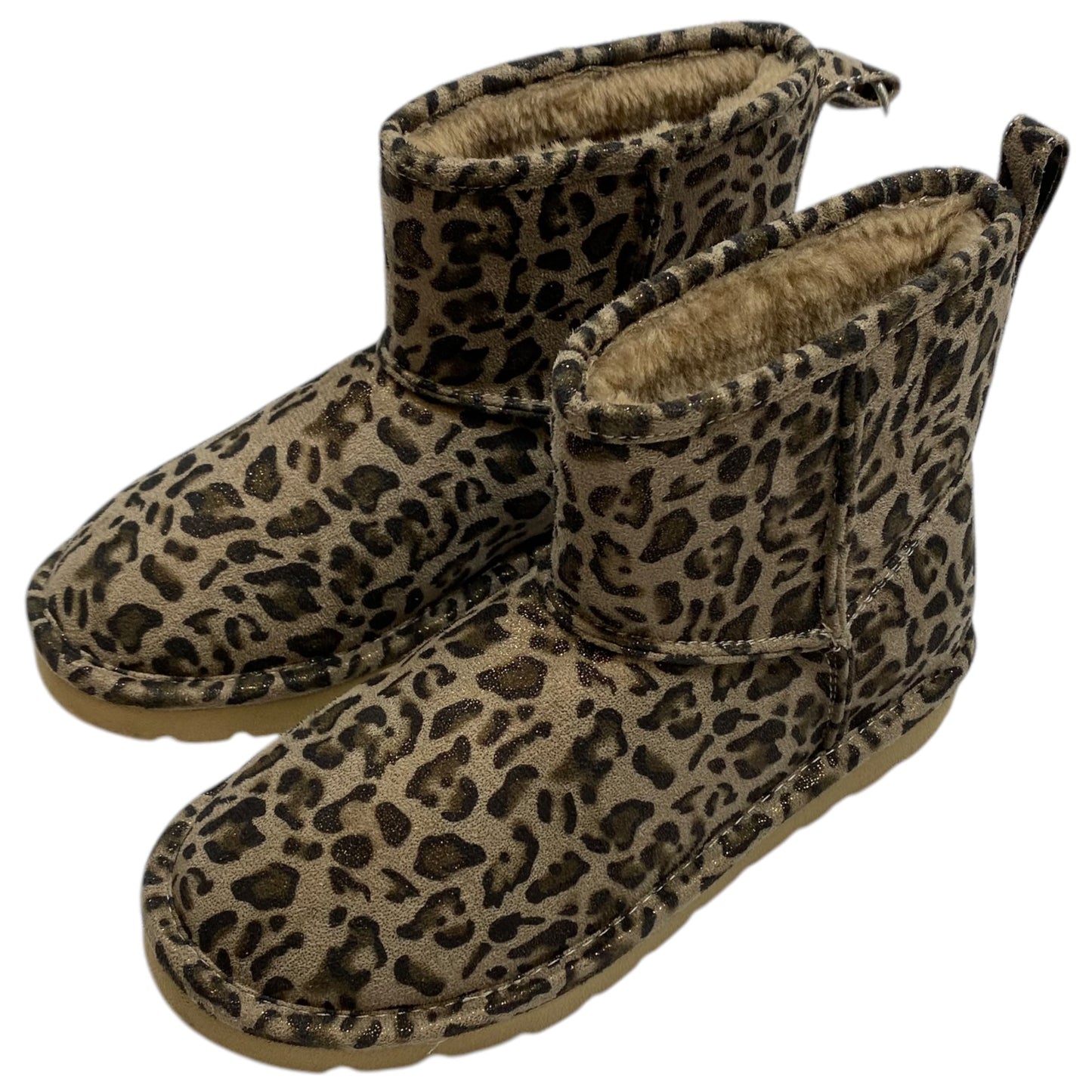 Boots Ankle Flats By Xappeal In Animal Print, Size: 6