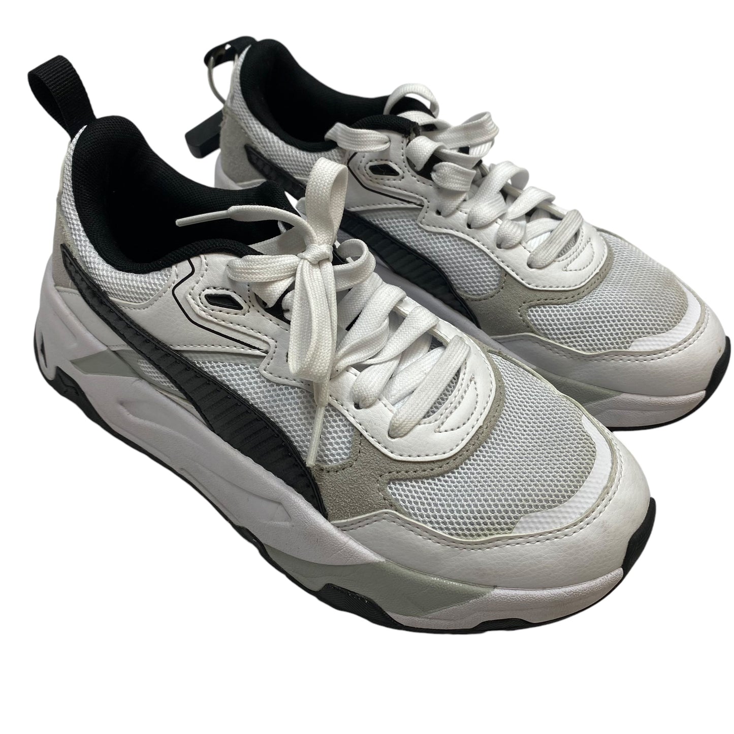 Shoes Athletic By Puma In Black & White, Size: 8