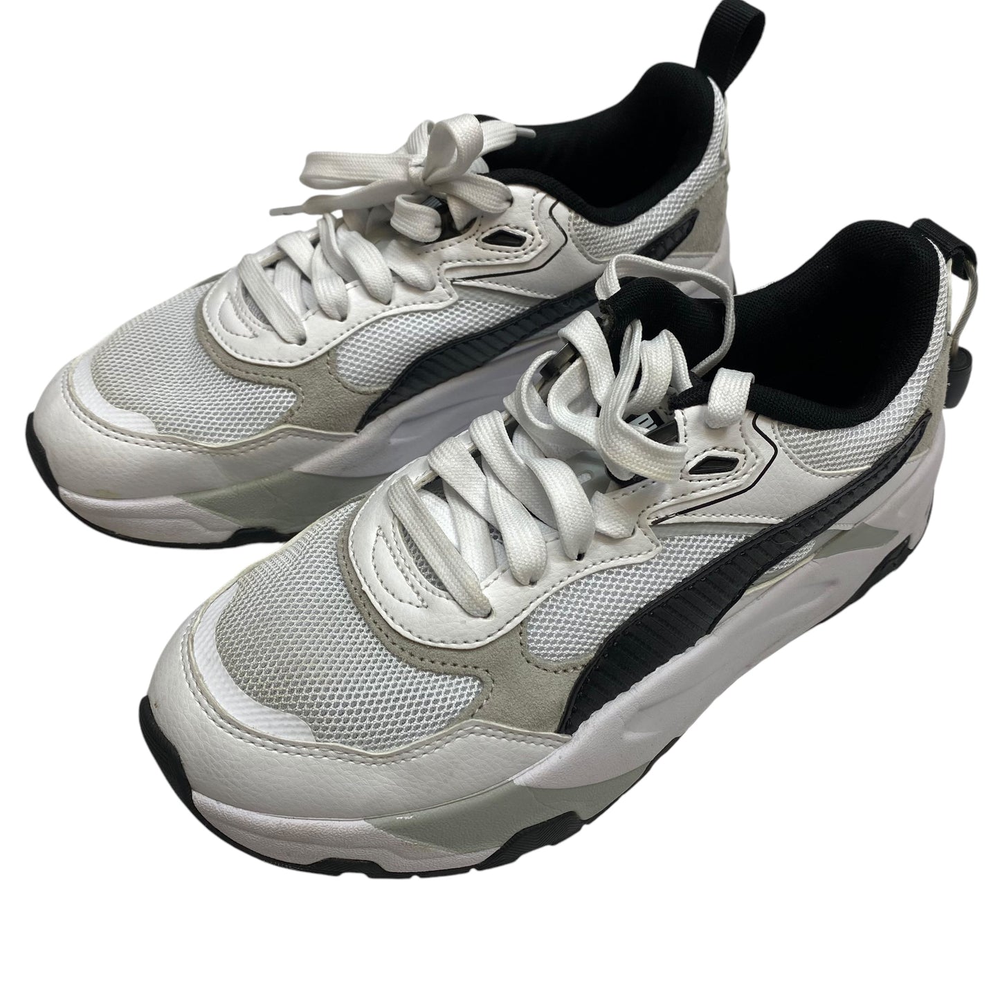 Shoes Athletic By Puma In Black & White, Size: 8