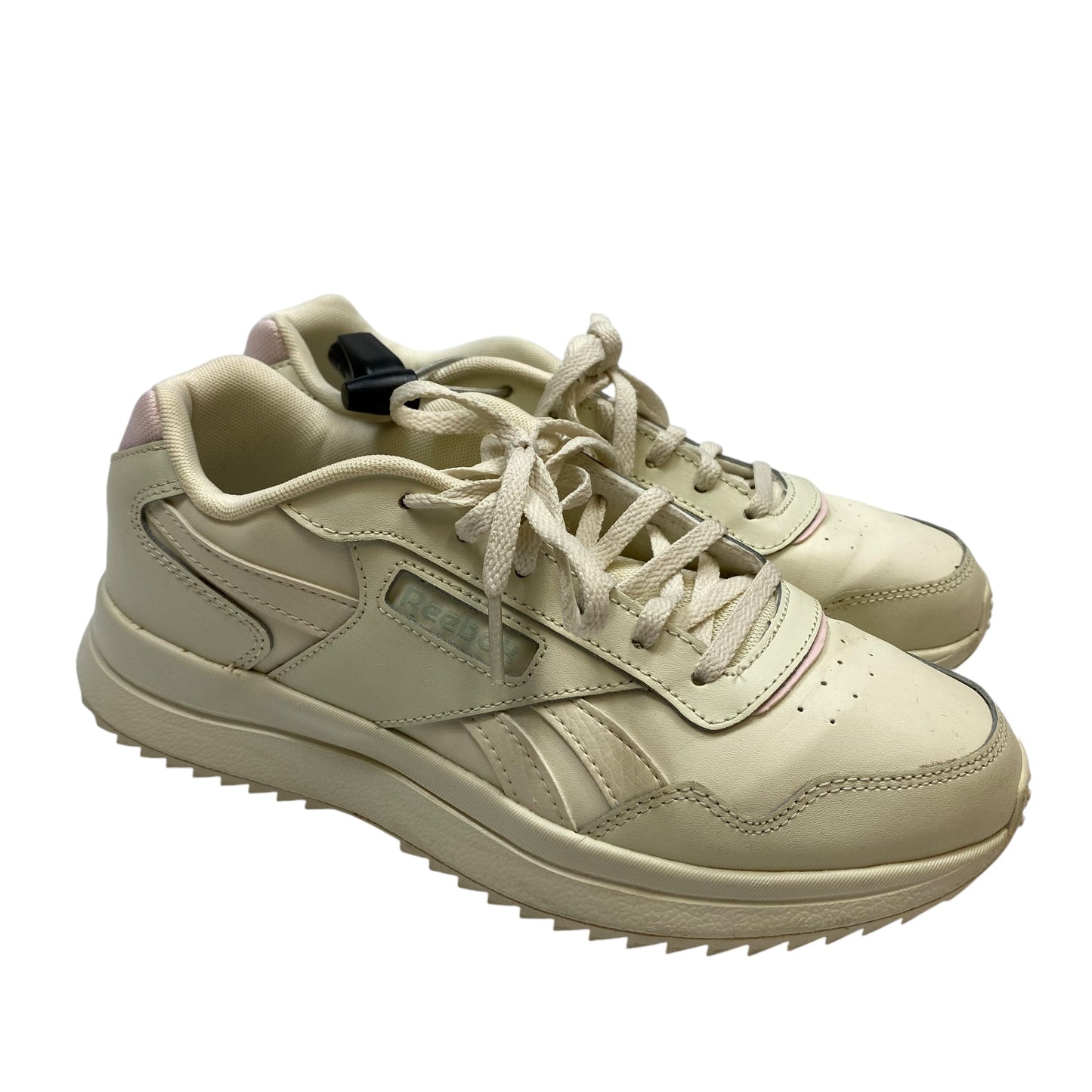 Shoes Sneakers By Reebok In Cream, Size: 8