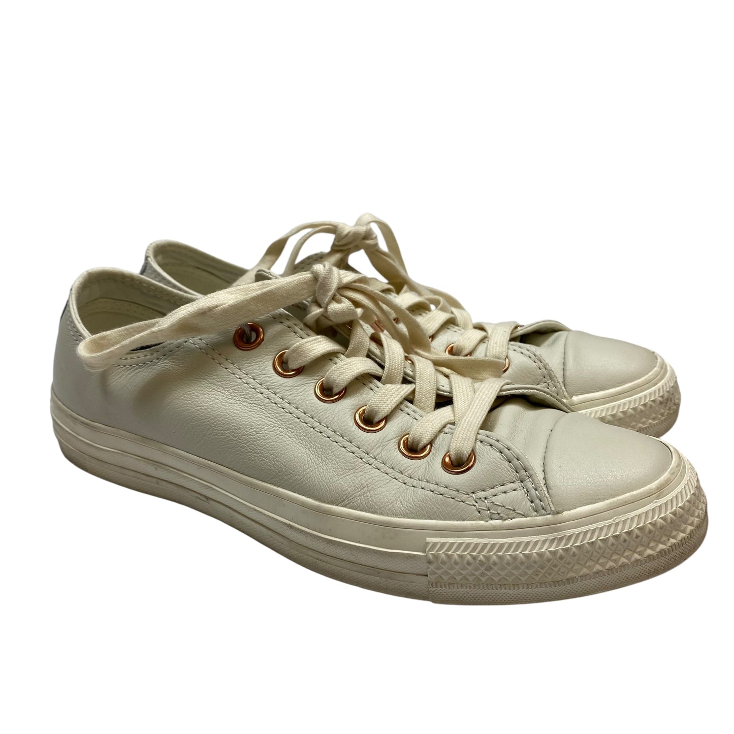 Shoes Sneakers By Converse In Cream, Size: 7.5