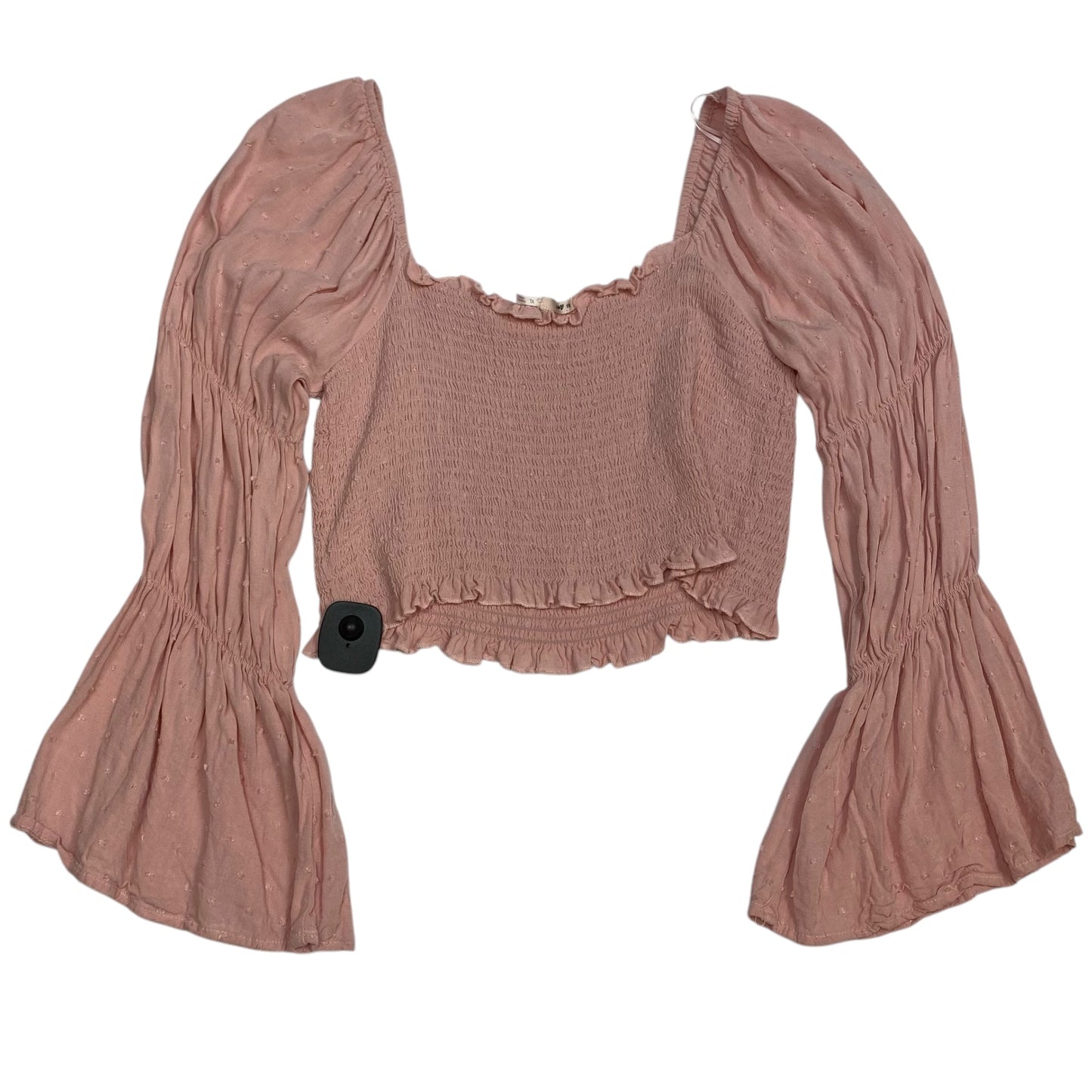 Top Long Sleeve By Mi Ami In Pink, Size: Xl