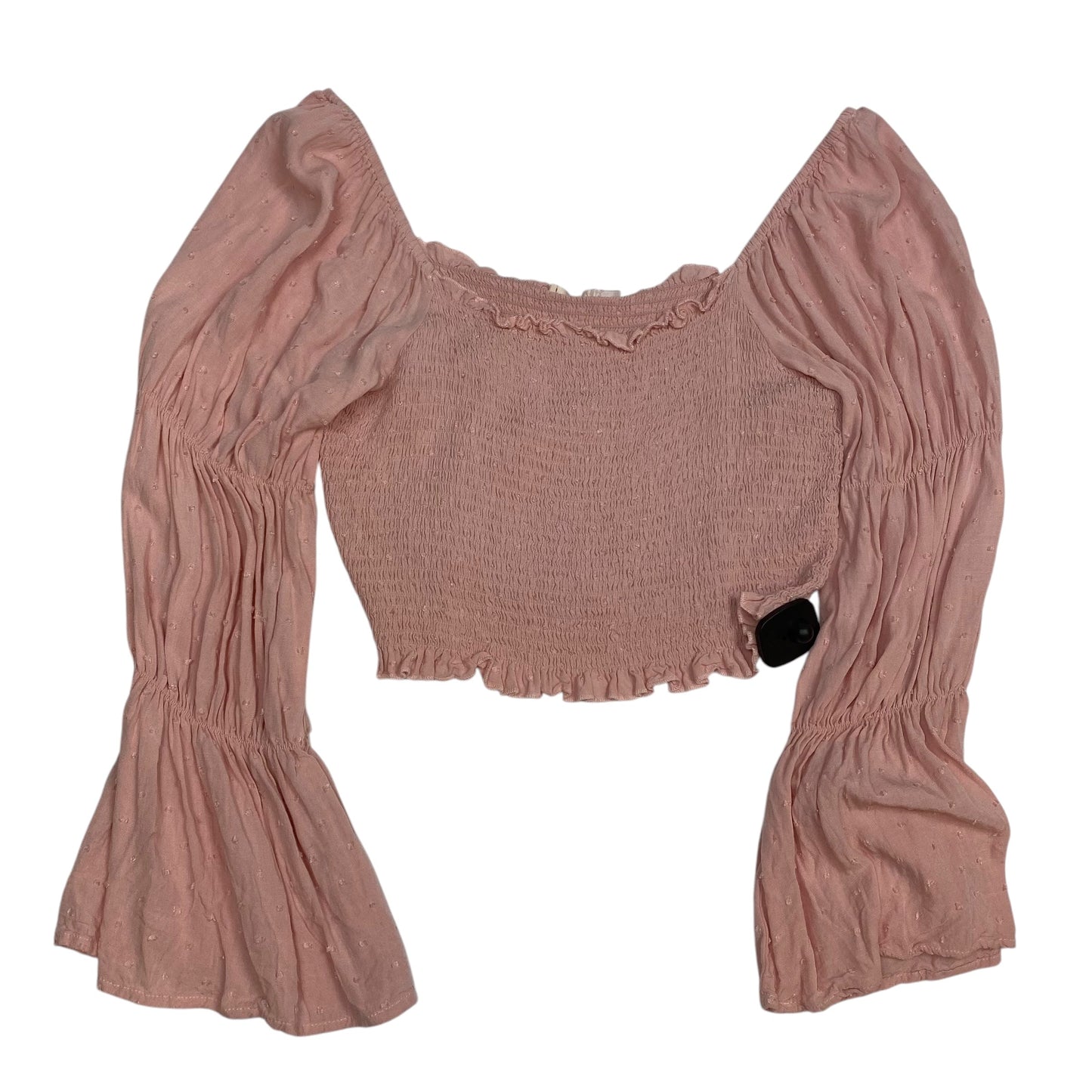 Top Long Sleeve By Mi Ami In Pink, Size: Xl