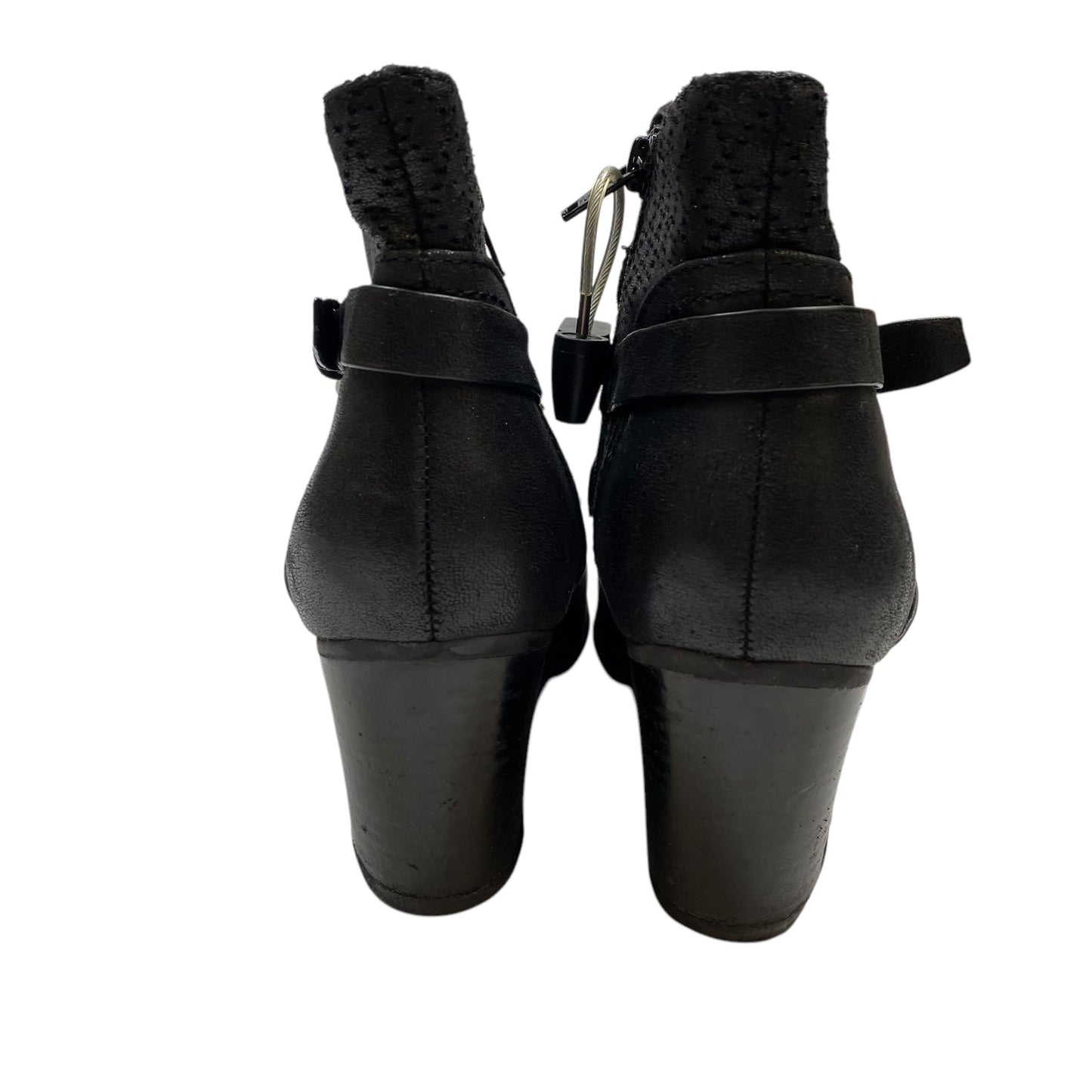 Boots Ankle Heels By Bare Traps In Black, Size: 8.5