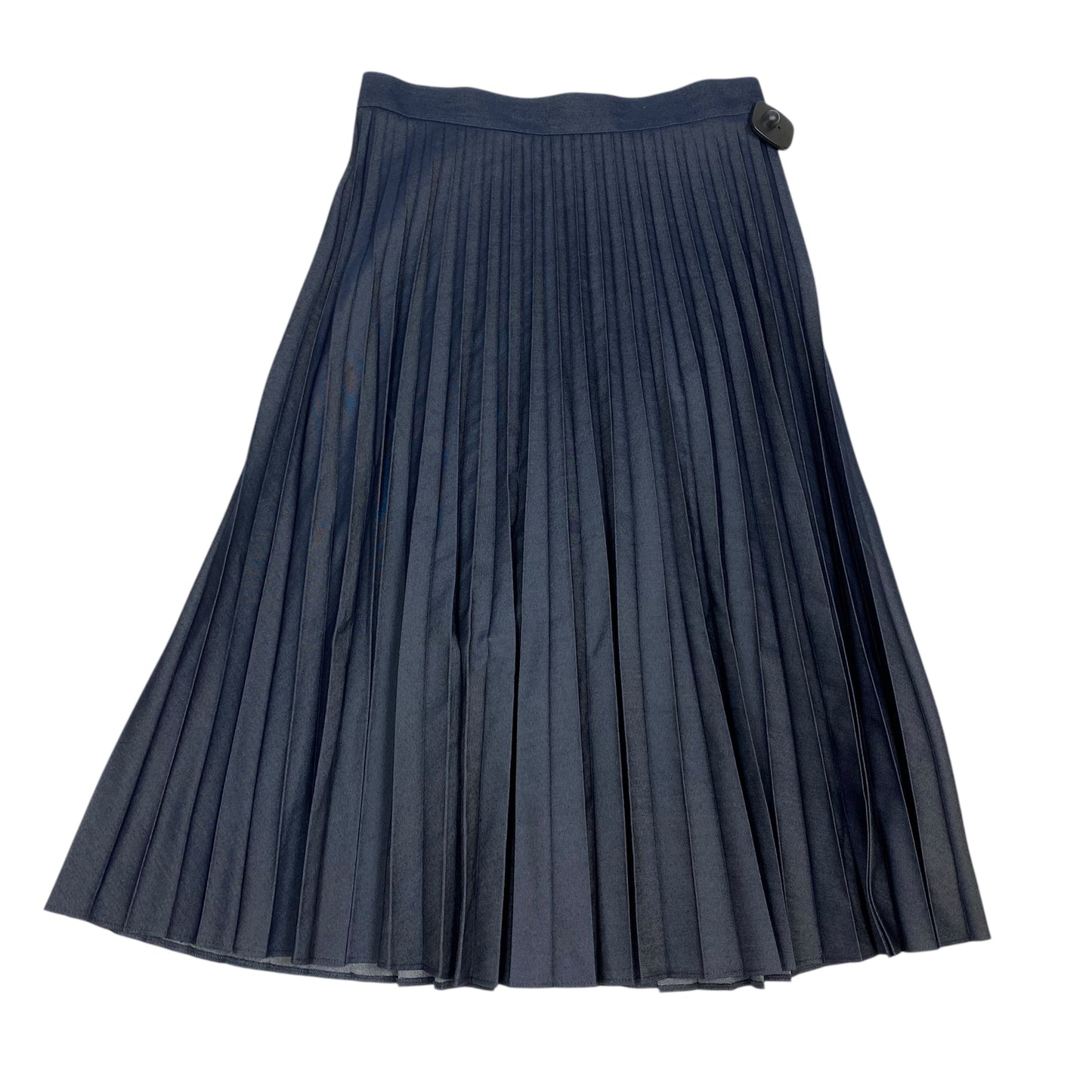 Skirt Midi By Zara In Navy, Size: L