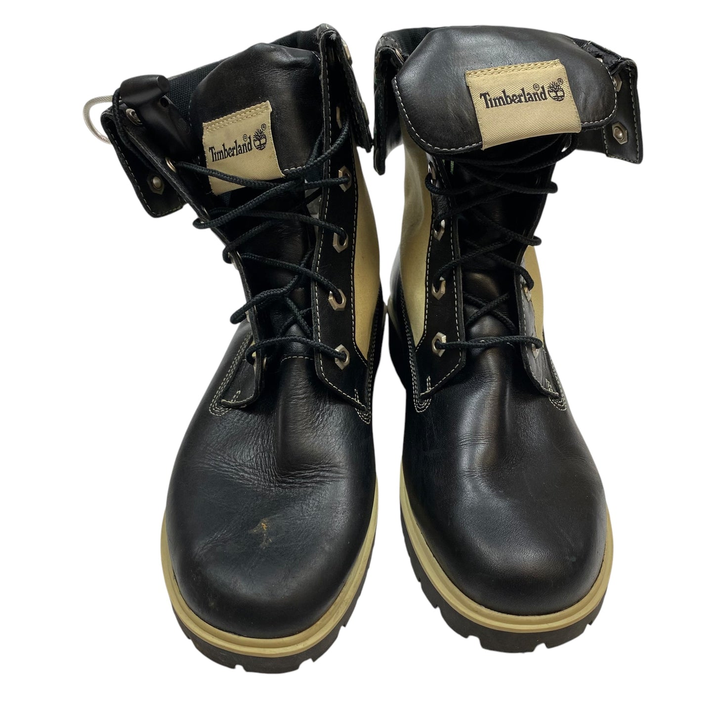 Boots Combat By Timberland In Black & Tan, Size: 8