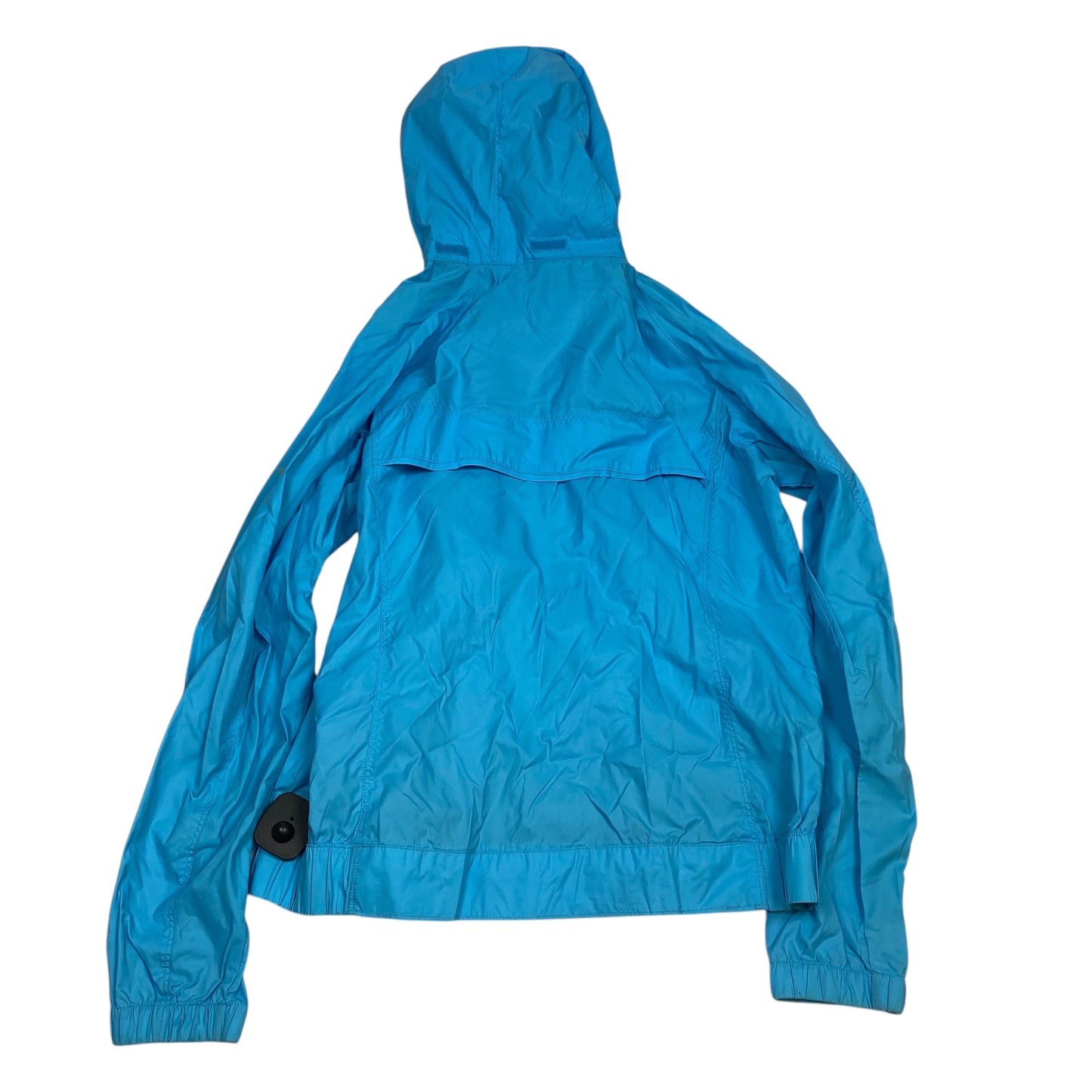 Jacket Windbreaker By Columbia In Blue, Size: M