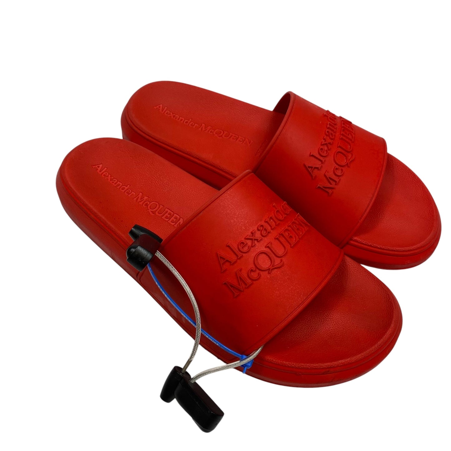 Sandals Luxury Designer By Alexander Mcqueen In Red, Size: 11