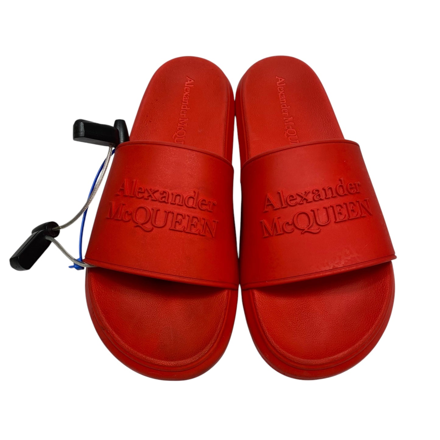 Sandals Luxury Designer By Alexander Mcqueen In Red, Size: 11