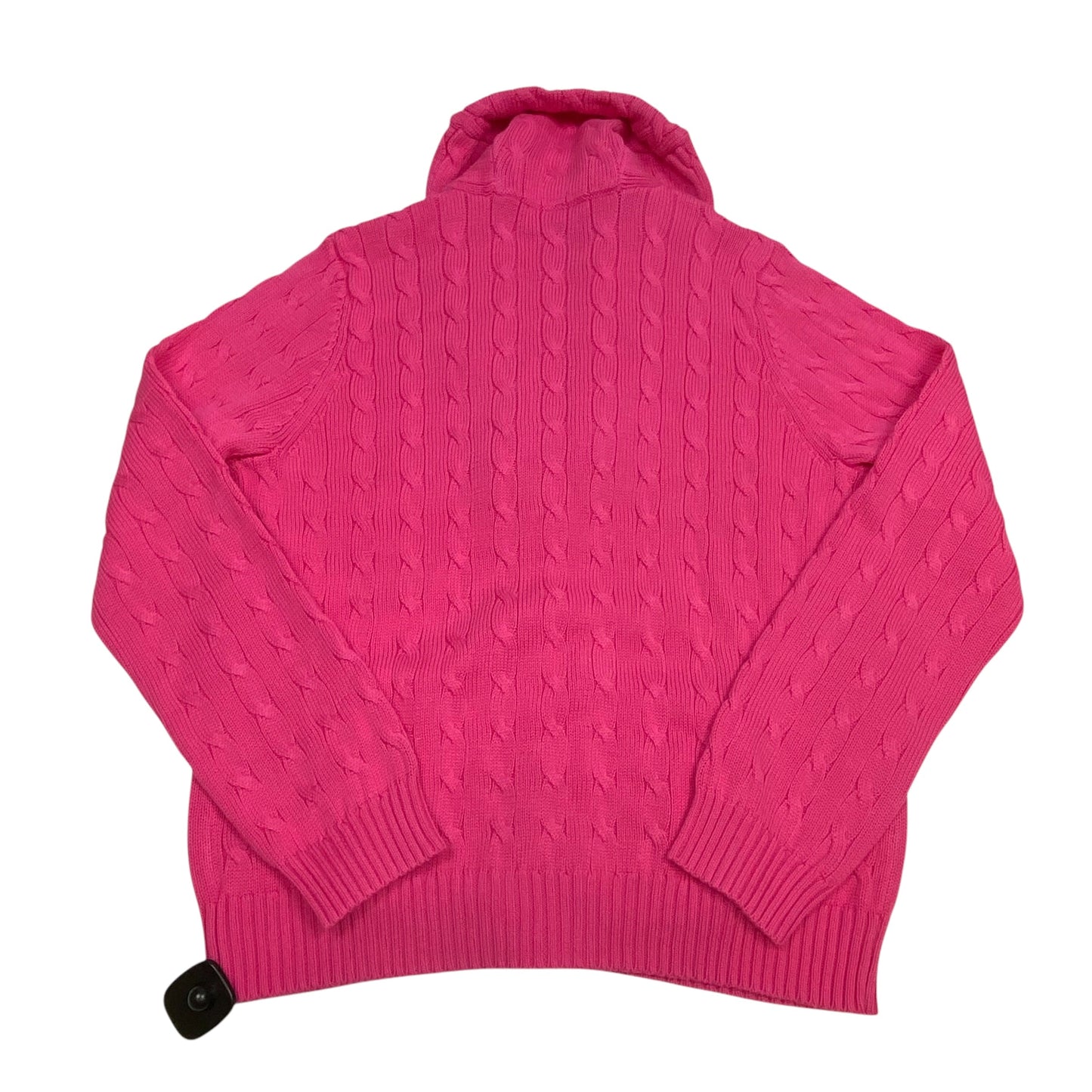 Sweater By Lauren By Ralph Lauren In Pink, Size: Xl