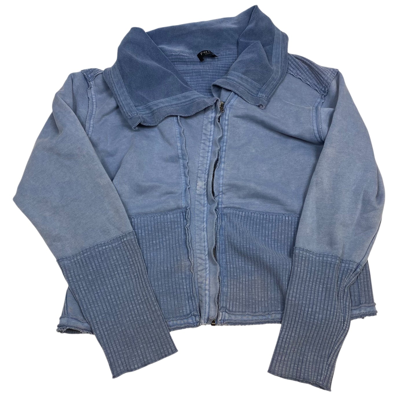 Jacket Other By Fate In Blue, Size: L