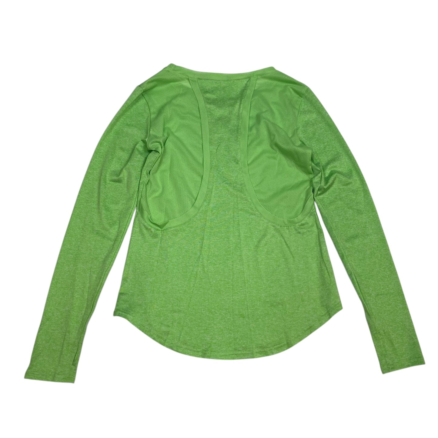 Athletic Top Long Sleeve Crewneck By Hotloox In Green, Size: S