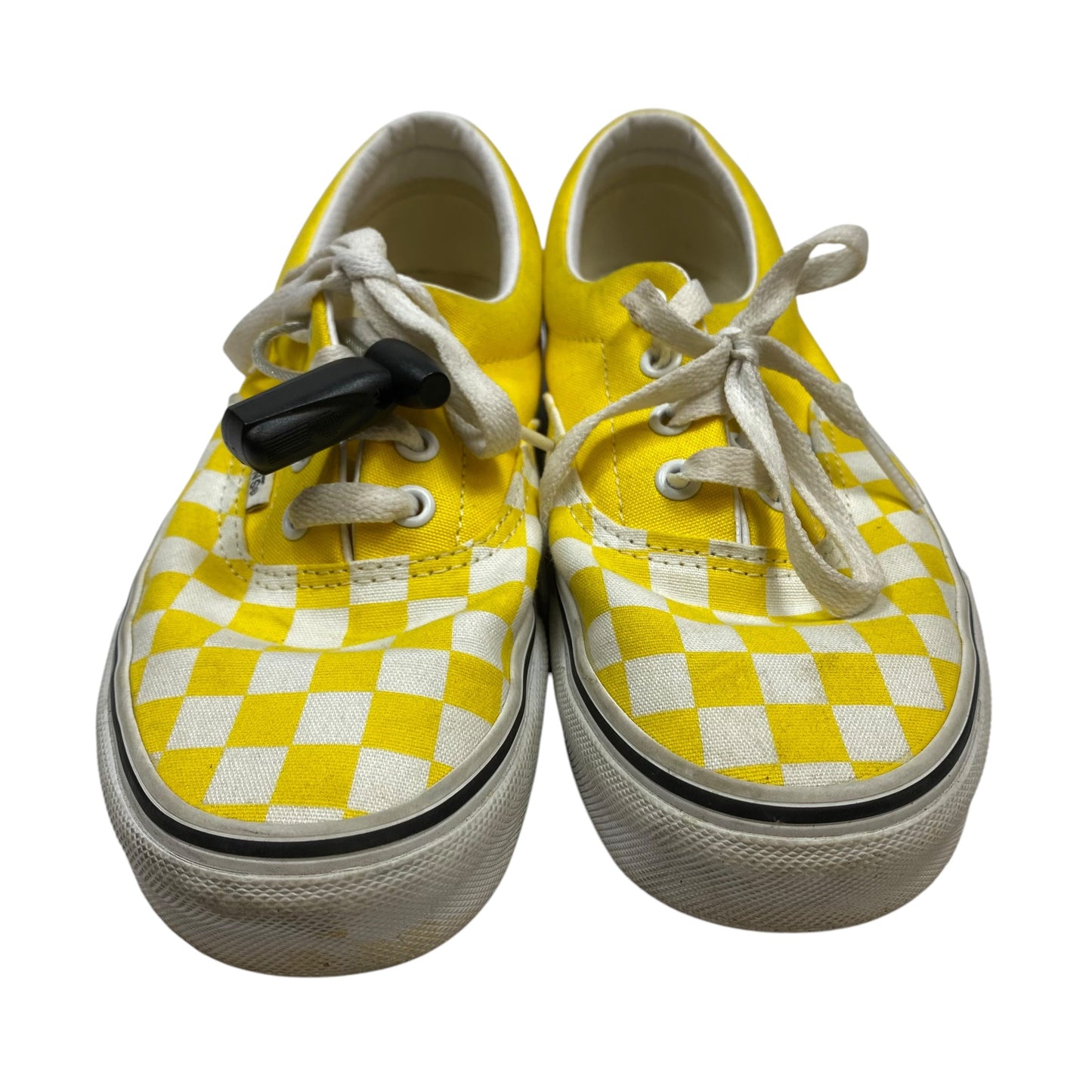 Shoes Sneakers By Vans In Yellow, Size: 7