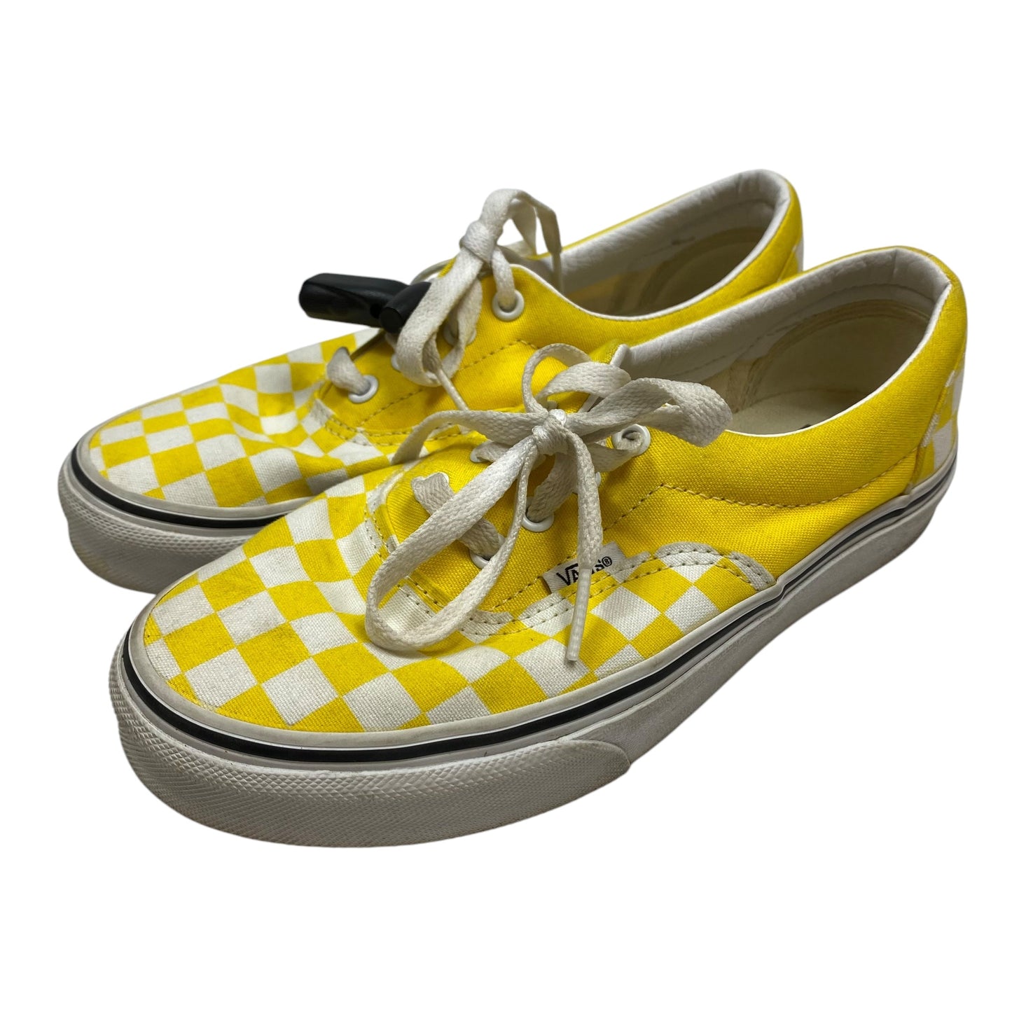 Shoes Sneakers By Vans In Yellow, Size: 7