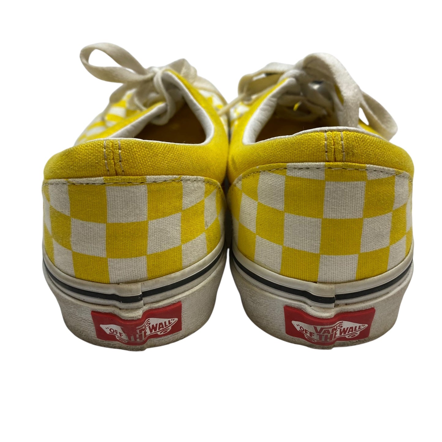 Shoes Sneakers By Vans In Yellow, Size: 7