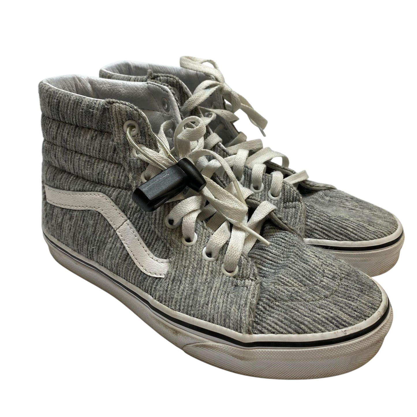 Shoes Sneakers By Vans In Grey, Size: 7