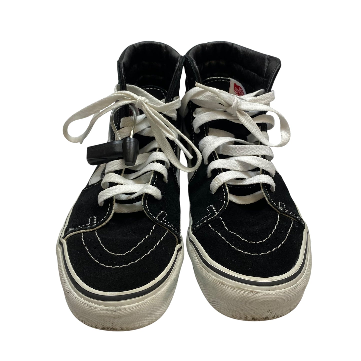 Shoes Sneakers By Vans In Black, Size: 7