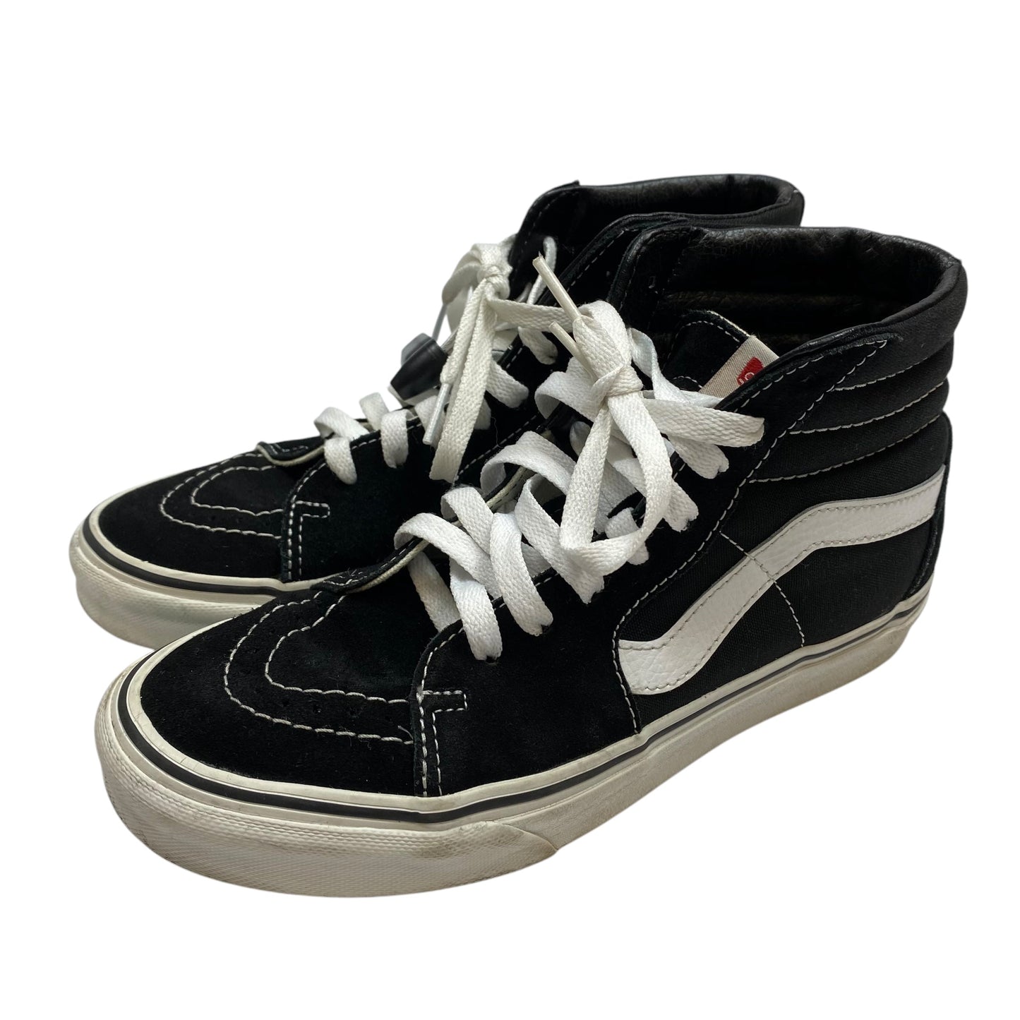 Shoes Sneakers By Vans In Black, Size: 7