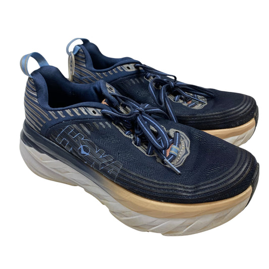 Shoes Athletic By Hoka In Blue, Size: 6.5