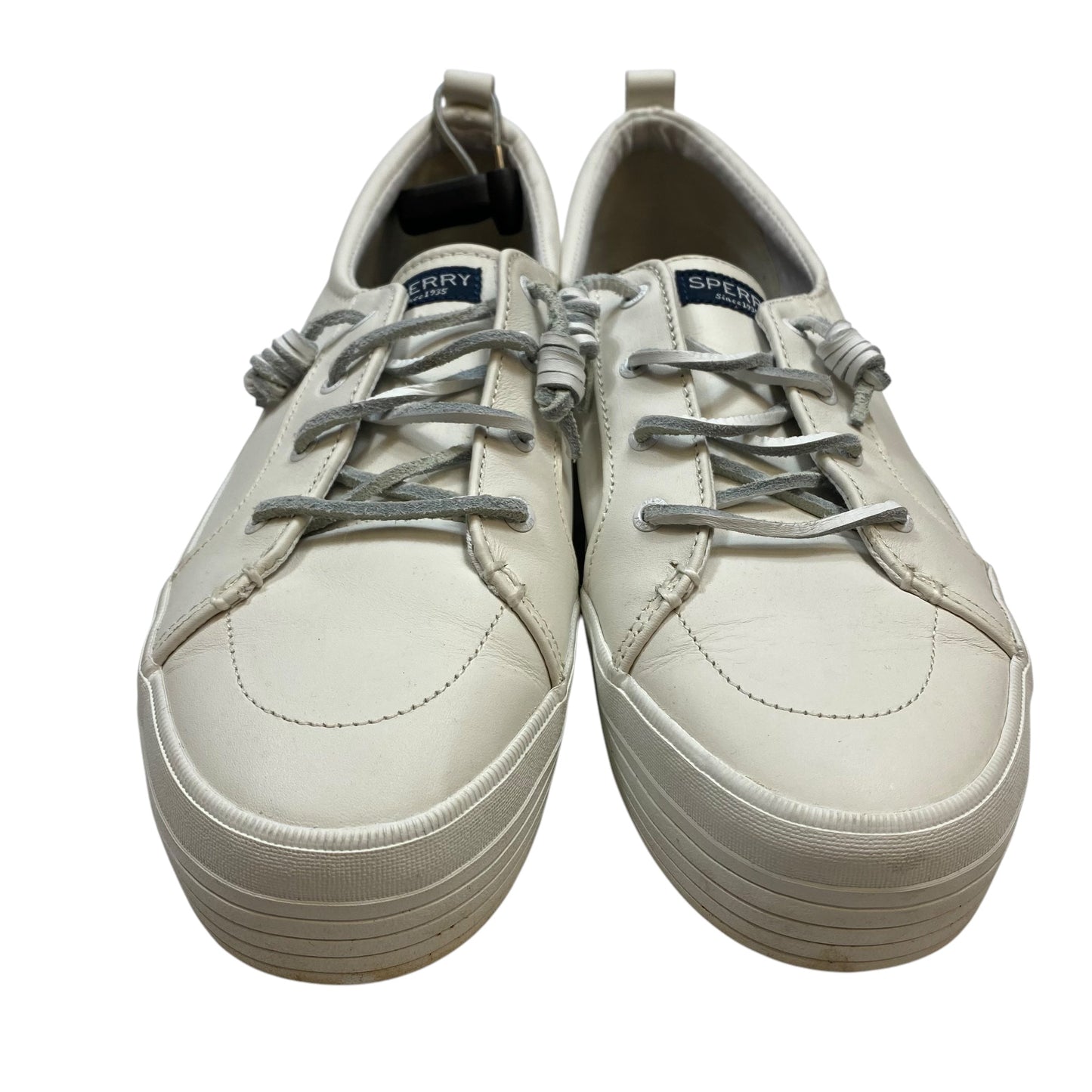 Shoes Flats By Sperry In White, Size: 12