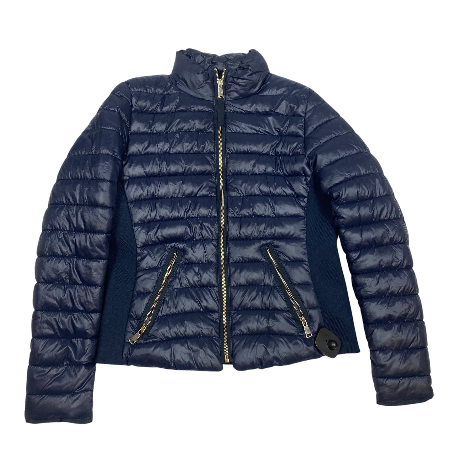 Jacket Puffer & Quilted By Love Tree In Navy, Size: S