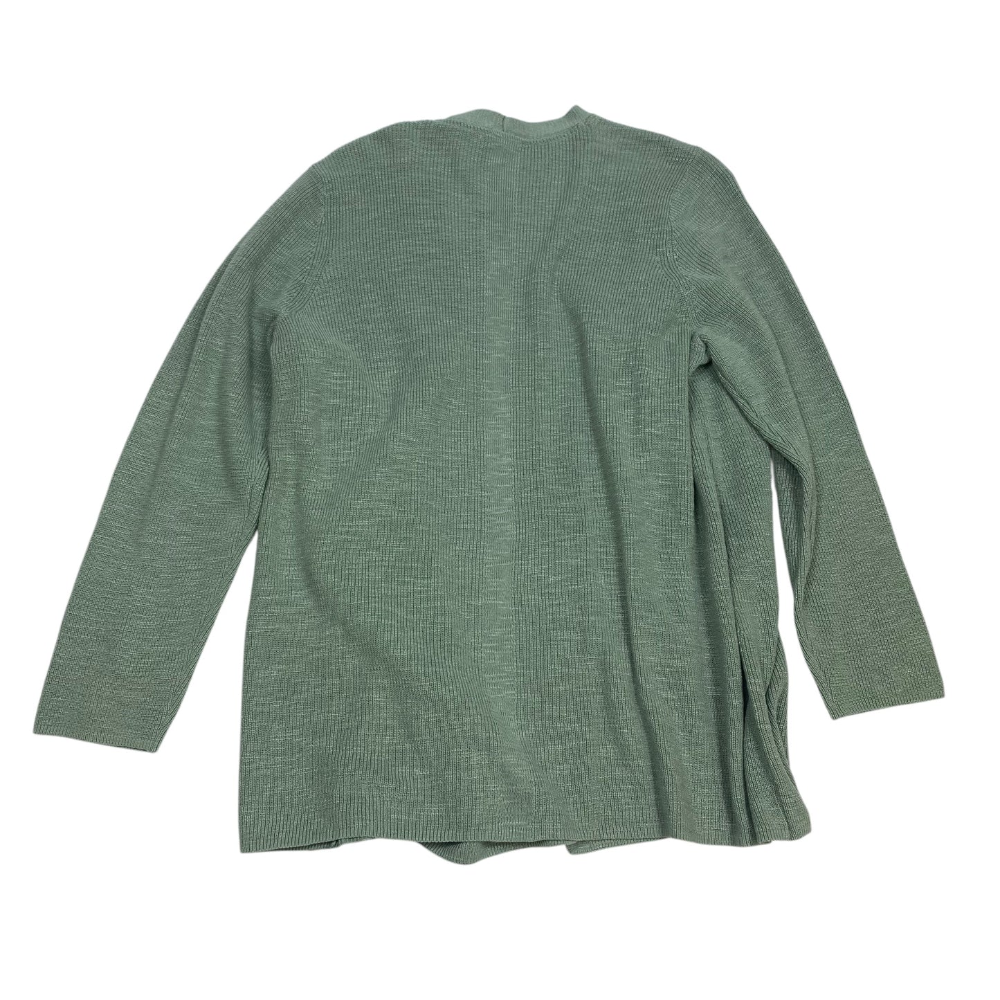 Cardigan By J. Jill In Green, Size: Xlp