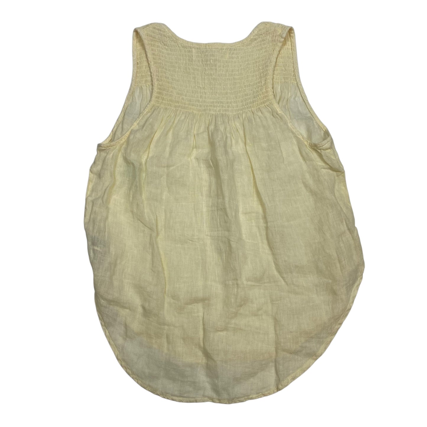 Top Sleeveless By Cloth & Stone In Cream, Size: Xs