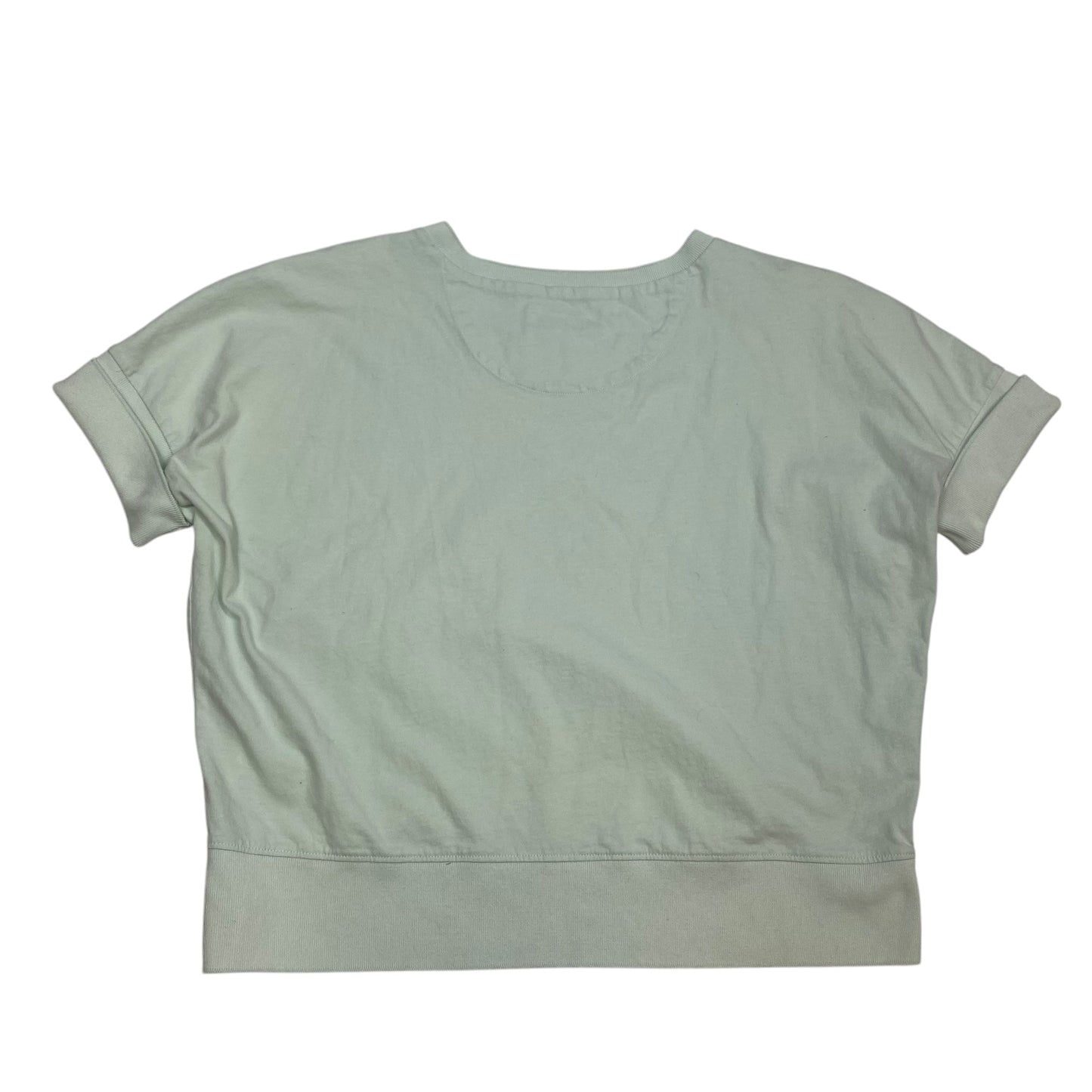 Top Short Sleeve By Anthropologie In Green, Size: S