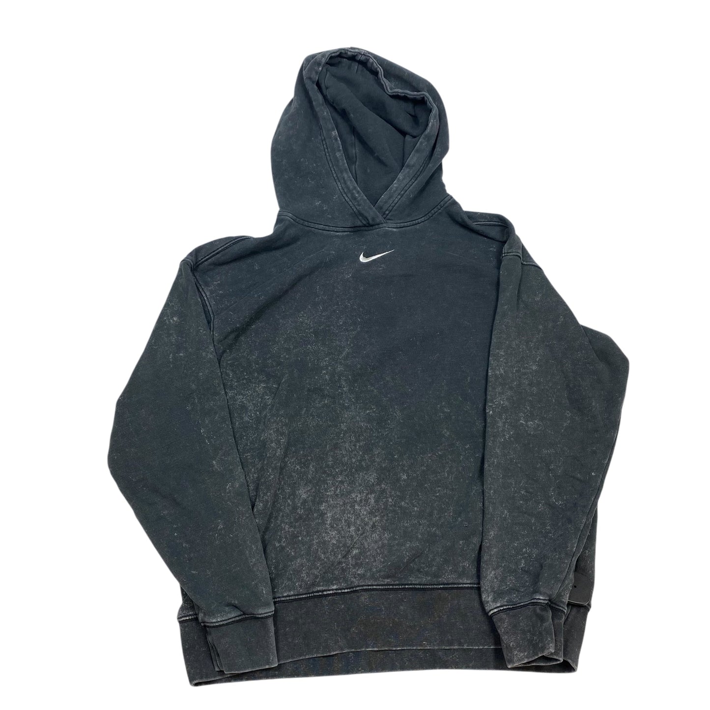 Athletic Sweatshirt Hoodie By Nike Apparel In Grey, Size: S