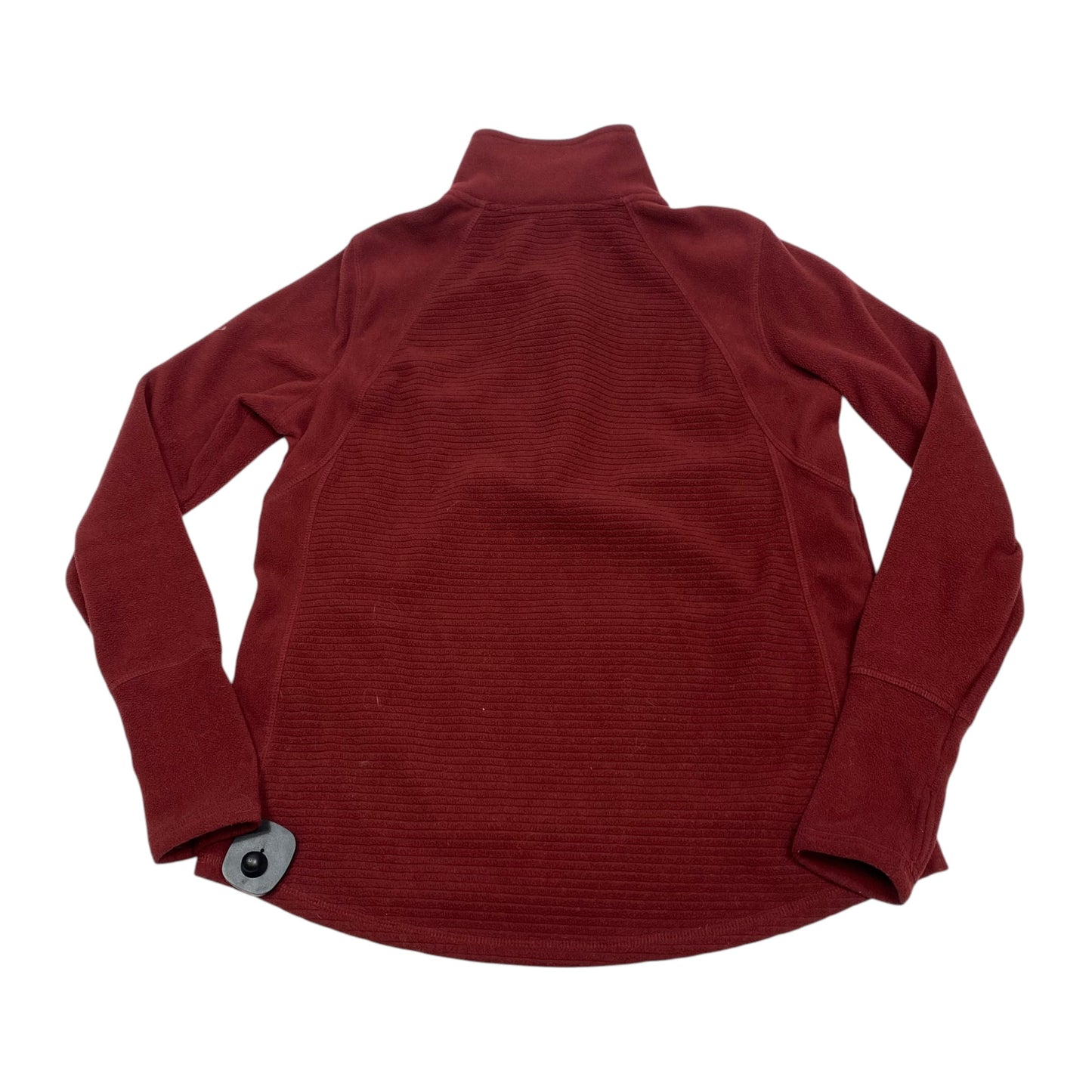 Athletic Top Long Sleeve Collar By St Johns Bay In Red, Size: Sp