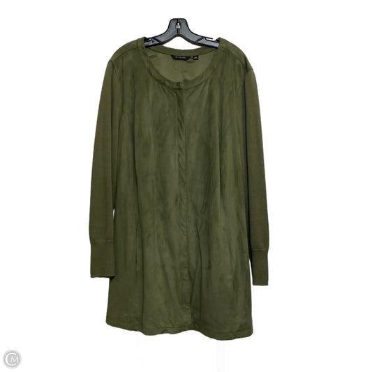 Jacket Other By H For Halston In Green, Size: 4x