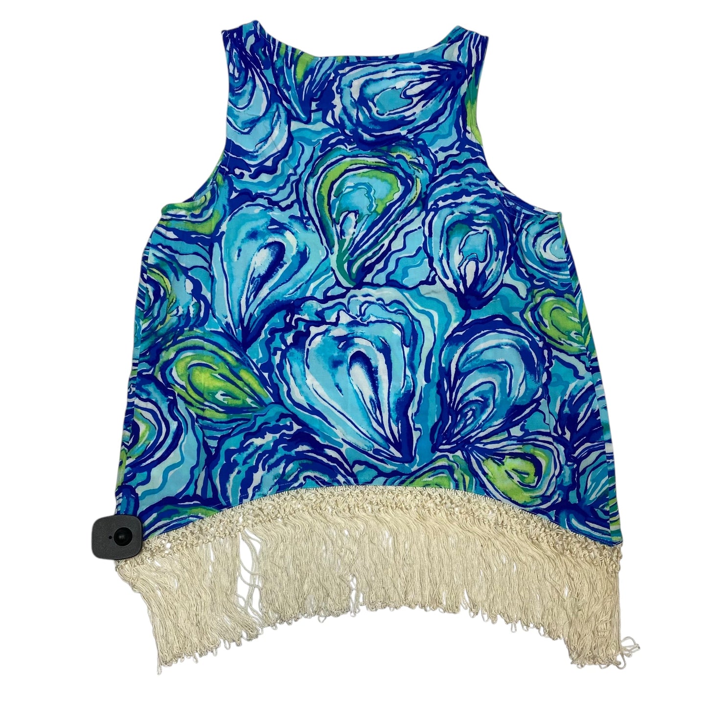 Top Sleeveless Designer By Lilly Pulitzer In Blue, Size: 2