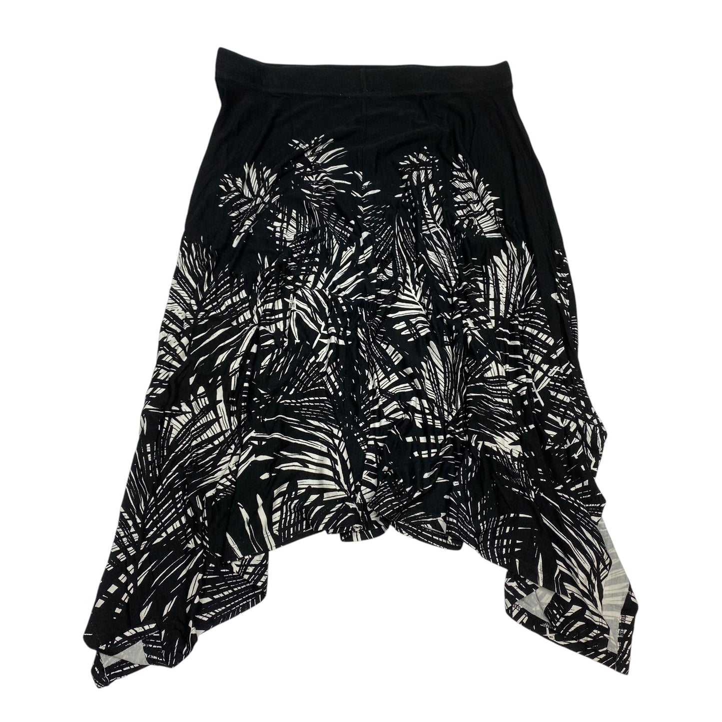 Skirt Midi By Dana Buchman In Black, Size: L