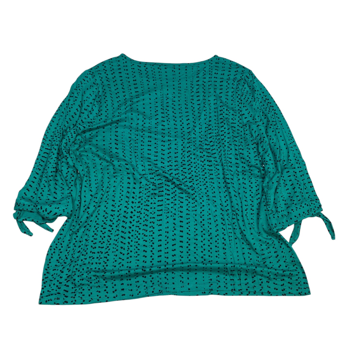 Top 3/4 Sleeve By Apt 9 In Green, Size: Xl