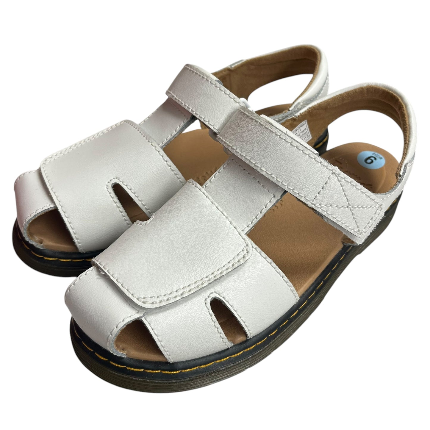 Sandals Designer By Dr Martens In White, Size: 6