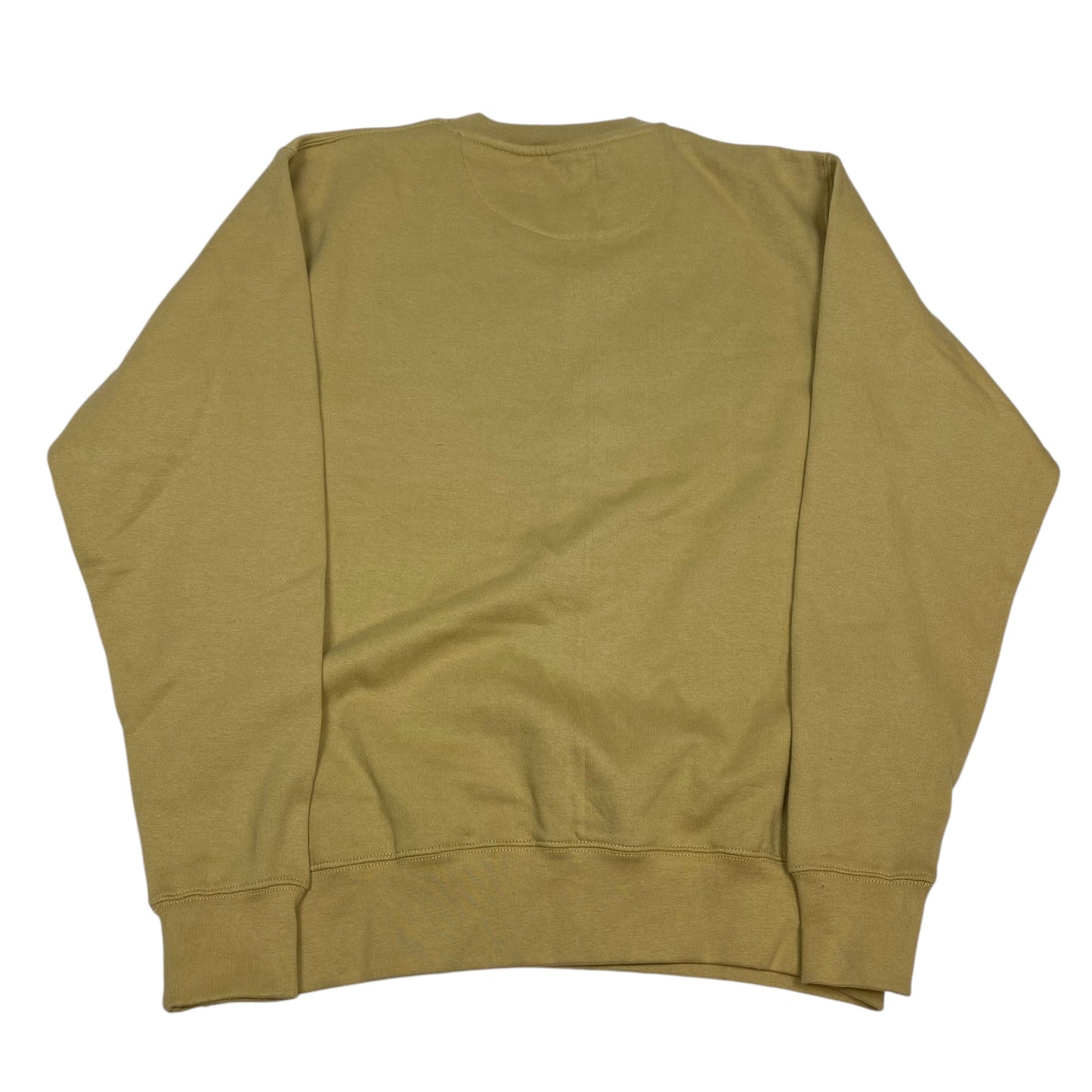 Sweatshirt Crewneck By Clothes Mentor In Tan, Size: M