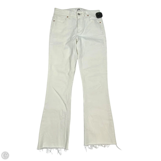 Jeans Designer By Paige In Cream Denim, Size: 2