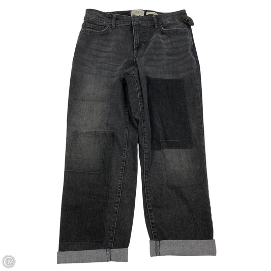 Jeans Boyfriend By Logo In Grey Denim, Size: 4p