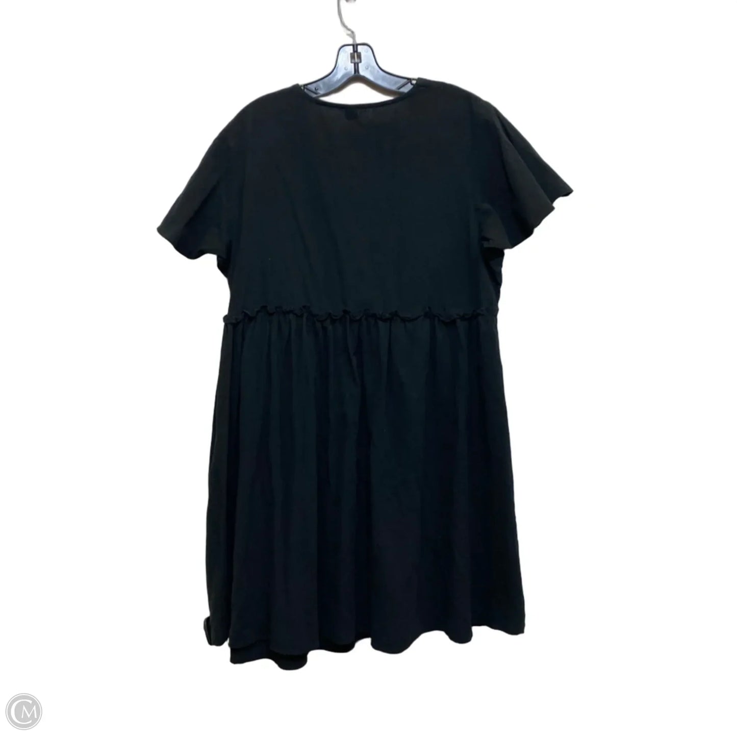 Dress Casual Midi By Cmf In Black, Size: 1x