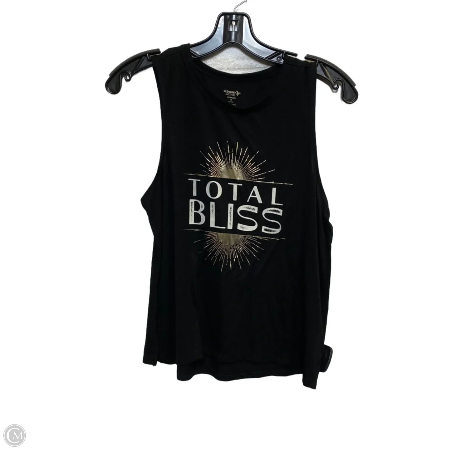 Athletic Tank Top By Old Navy In Black, Size: M