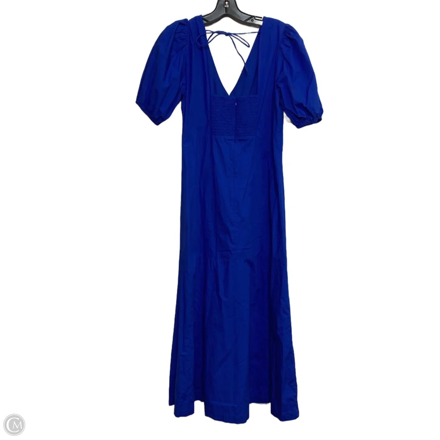 Dress Casual Midi By Loft In Blue, Size: S