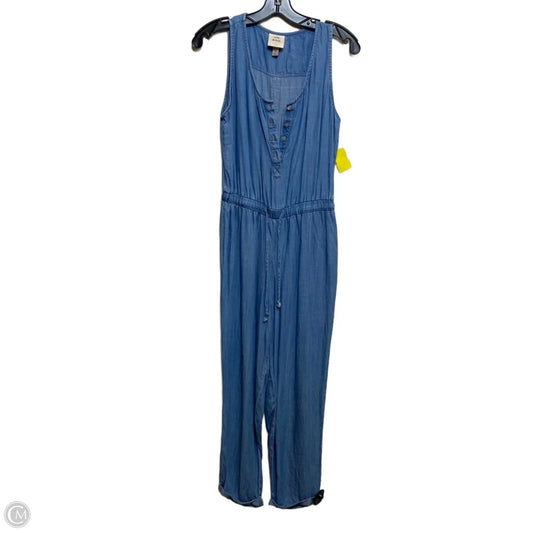 Jumpsuit By Knox Rose In Blue Denim, Size: Xs