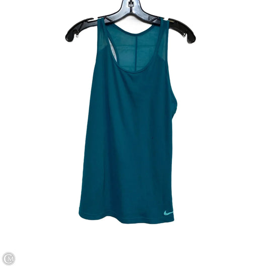 Athletic Tank Top By Nike Apparel In Blue, Size: L