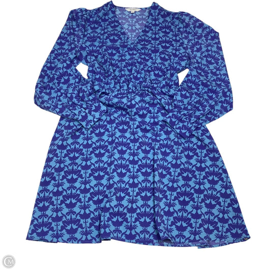 Dress Casual Short By Nicole By Nicole Miller In Blue, Size: M