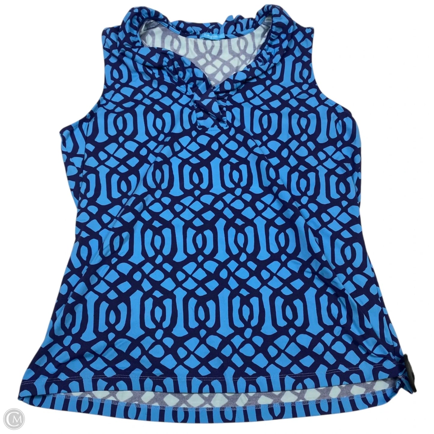Top Sleeveless By J Mclaughlin In Blue, Size: L