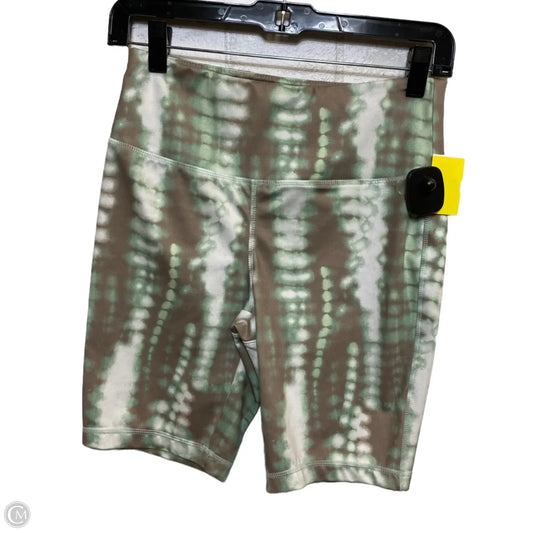 Athletic Shorts By Versona In Brown & Green, Size: S