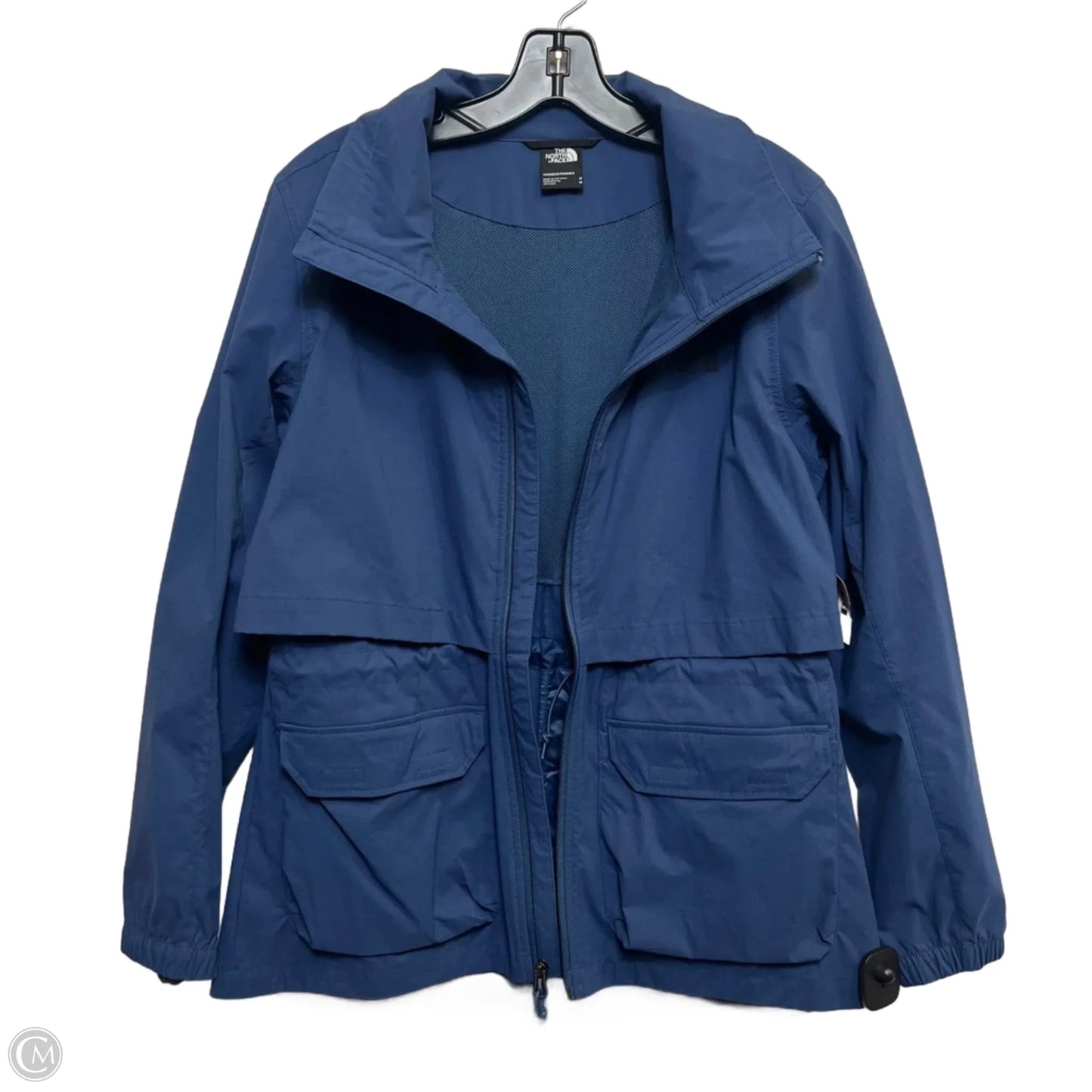 Jacket Windbreaker By The North Face In Blue, Size: M