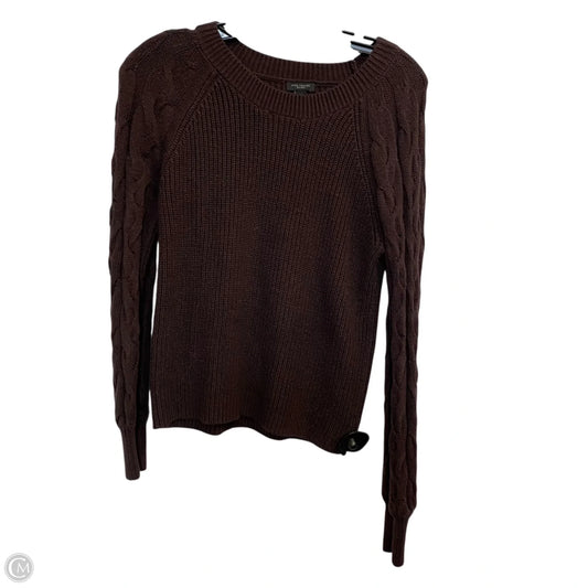 Sweater By Ann Taylor In Brown, Size: Xs